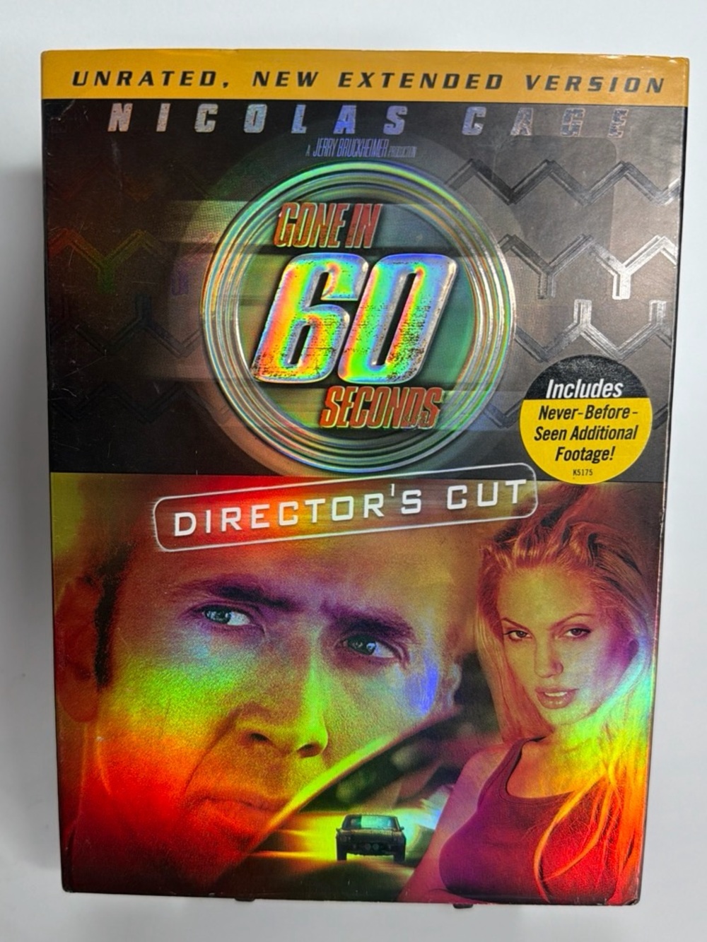 Gone in 60 Seconds Director’s Cut DVD New Sealed with Slipcover